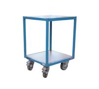 Servante établi 2 plateaux bois 600 x 600 mm 400 kg - FIMM - 880010502