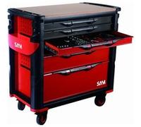 Servante extra large 6 tiroirs SAM OUTILLAGE 202 outils maintenance modules abs - CPP-XL