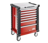 Servante FACOM JET M3 - 6 tiroirs rouge