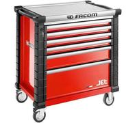 Servante Jet - Facom - Jet.6m4a - 6 Tiroirs - 4 Modules Par Tiroir - Rouge