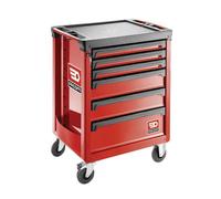 Servante ROLL 6 tiroirs 3 modules par tiroir rouge FACOM ROLL.6MA3PF