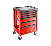 Facom – Chariot ROLL ROLL.6M3APB – 6 tiroirs, 3 modules par tiroir – Rouge