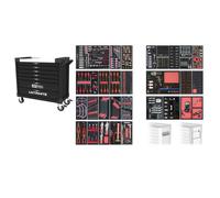 Servante XL 7 tiroirs équipée de 677 outils - KS TOOLS - 825.7677