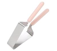 Serveur Gâteau Double Ajustable pour facile Serveur Gâteau Double(One set) | Acier inoxydable pour robuste, design ergonomique, réglage pour précis des parts, nettoyage pour facile pour sous l'eau