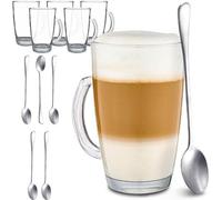 Service à café de luxe en verre (6 pièces de 300 ml)