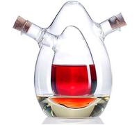 Rosenstein & Söhne Distributeur 2 en 1 Service à huile et vinaigre en verre G