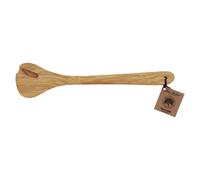 Service à salade Gingko en bois d'Olivier 30 cm