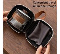Service à thé en céramique, infuseur de thé portable avec filtre, pour la maison, le bureau ou le camping
