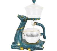 Service à thé en verre de 350 ml avec infuseur magnétique pour thé Oolong