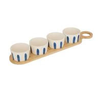 Service Apéritif 5 Pièces Océania 48cm Bleu