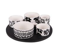 Table Passion - Service apéritif 6 pièces Kimani 31 cm