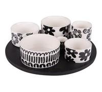 Table Passion - Service apéritif 6 pièces Kimani 31 cm