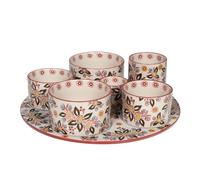 Service apéritif 6 pièces Siena 31 cm - Table Passion