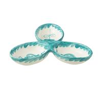 Service Apéritif en Céramique Granada 24cm Bleu Aqua