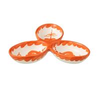 Service Apéritif en Céramique Granada 24cm Orange