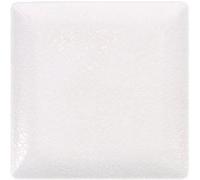 Service Assiettes DENA carrées de 24 Pièces plates en Porcelaine blanche, plat de service pour entrées desserts et salades - Longueur 21 x largeur 21 x Hauteur 2 cm G