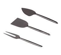 Service de 3 couteaux à fromage Gun Elite - Table Passion - Gris - Métal Gris G