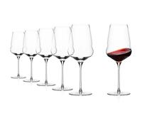 Service De 6 Verres En Verre Cristallin Pour Vin Rouge Cocoon 609 Ml