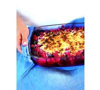 Service de plats pour four rectangulaires Duralex Ovenchef, Lot de 3, Verre résistant à la chaleur, Transparent