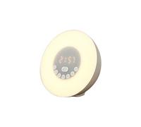 Service de réveil Lumière réveil Sunrise Simulation Haut-parleur Bluetooth LED FM numérique