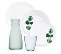 Service de table 25 pièces, avec verres à eau 31 t carafe 0,75 ucalyptus- Luminarc