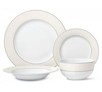 Service de table de luxe 24 pièces Blanc Crème Swiss Haus SH-DS24CR