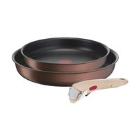 Service de table INGENIO ECO RESPECT, set de 3 pc, titane, Tefal