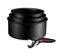Service de table INGENIO EXCELLENCE FUSION 16 + 18 + 20 cm, set de 4 pc, surface antiadhésive, Tefal