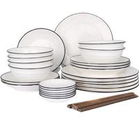 Service de table Stellar 30 pièces pour 6 personnes - Service de table - Service complet - Service de table en porcelaine 30 pièces pour 6 personnes