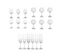 Service de verres 18 pièces graphik dégu
