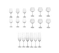 Service de verres 18 pièces graphik dégu