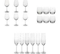 Service de verres 18 pièces graphik
