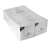 Serviette, 330 x 330 mm, 1 couche, blanc