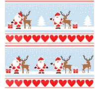 Serviette à motif de Noël 'Christmas Party'