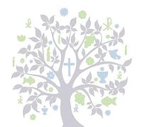 Serviette Ambiente Communion/Confirmation Communion ICÔNE Motif 2016 couleur argent argent 20 Serviettes par Paquet