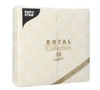 Serviette Bistro 'ROYAL Collection Circle Flowers'