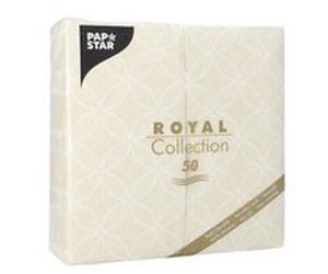 Serviette Bistro 'ROYAL Collection Circle Flowers'