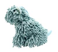 Serviette chenille douce pour chien Motif dessin animé | Boules de serviette chenille pour maison, cuisine, salle de bain, buanderie, hôtel, dortoir