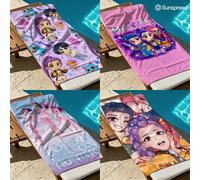 Serviette de bain à séchage rapide K-Pop Demon Hunters, serviette de plage en microfibre légère, pour la natation, le camping, le yoga, la plage 17668035