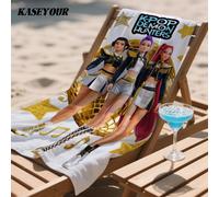 Serviette de bain à séchage rapide KPop D-Demon HH-Hunters, serviette de plage en microfibre légère, pour natation, camping, yoga, plage 226615110