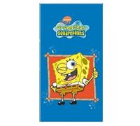 Serviette de bain - Bob l'Eponge - 76x152 cm - Coton - Lavable en machine - Style classique
