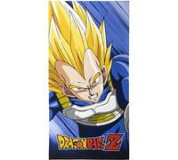 Artesanía Cerdá Serviette de bain Dragon Ball Vegeta Super Saiyajin 70x140 cm 100% polyester 240 gsm