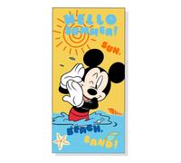 Serviette de bain enfant Disney Disney Mickey Multicolore 70x140 cm