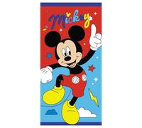 Serviette de bain enfant Disney Disney Mickey Rouge 70x140 cm