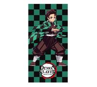 Serviette de bain et de plage - DEMON SLAYER - 70x140 cm - Sèche Rapidement - Design Attrayant - 100% Polyester