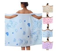 Serviette de Bain - GÉNÉRIQUE - Microfibre - Douceur - Séchage Rapide - Taille Unique