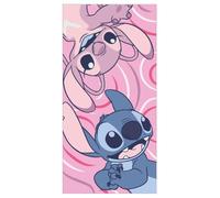 Serviette de bain Lilo & Stitch 70 x 140 cm - Séchage rapide (100% polyester)