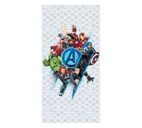 Serviette de bain Marvel Avengers 100% Coton (70x140 cm) - Halantex - Sche Rapide - Caricature - Patterned