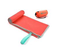 Serviette de Bain - meteor - Microfibre - Corail - Taille M - Séchage Rapide
