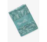 Serviette de bain personnalisable vert 70X140